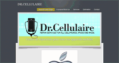 Desktop Screenshot of drcellulaire.com