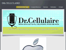 Tablet Screenshot of drcellulaire.com